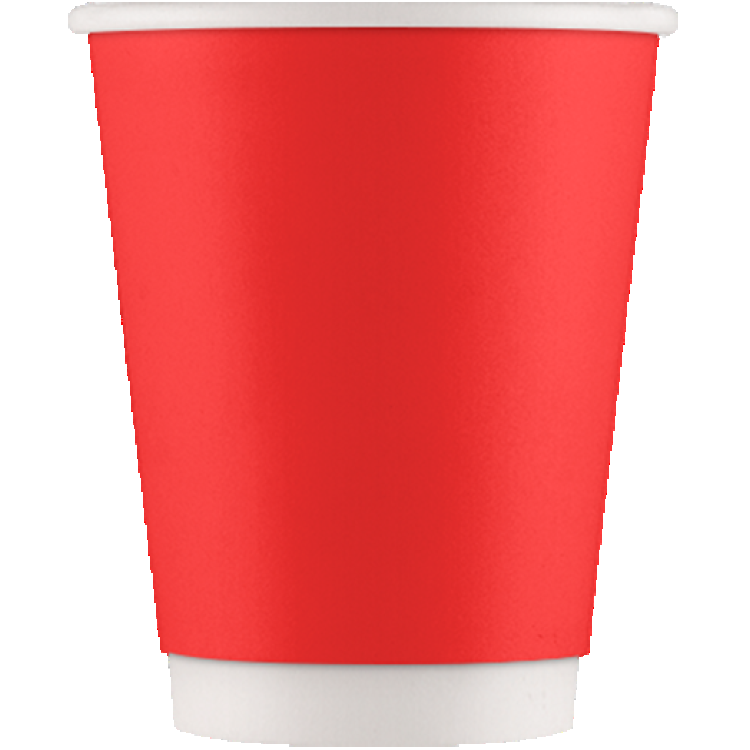 Стакан одноразовый бумажный двухслойный АМ 350/400 мл 6 шт