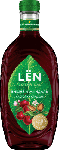 Изображение товара Настойки LЁN вишня и миндаль