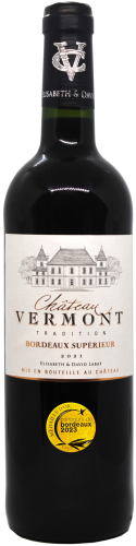 Изображение товара Вино Chateau Vermont | Красное Сухое, 0.75л, 14% крепость