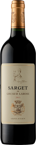 Вино Sarget du Gruaud Larose, AOC Saint-Julien 0.75 л