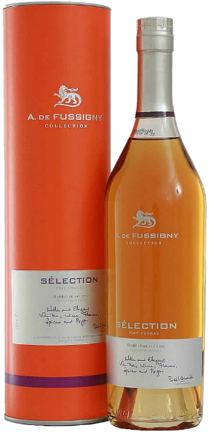 Коньяк A. de Fussigny Selection, в подарочной упаковке 0.5 л