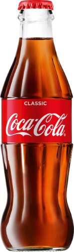 Изображение товара Газированная вода Coca-Cola в стеклянной бутылке 330 мл