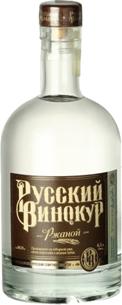 Крепкие напитки Напиток Спиртной Русский Винокур Ржаной 0.5 л