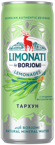 Изображение товара Лимонады Лимонад Limonati by Borjomi  Тархун