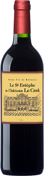 Вино Saint-Estephe АОС Le Saint-Estephe Chateau Le Crock Red Dry 0.75 л