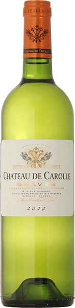 Вино Chateau de Carolle Graves 2014 белое сухое 0.75 л