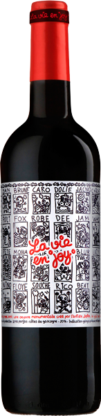Вино La Vie en Joy Cotes de Gascogne Red Dry 0.75 л