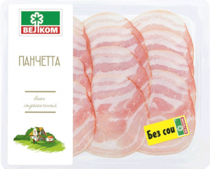 Изображение товара Бекон с/к Панчетта гзс 100г нар