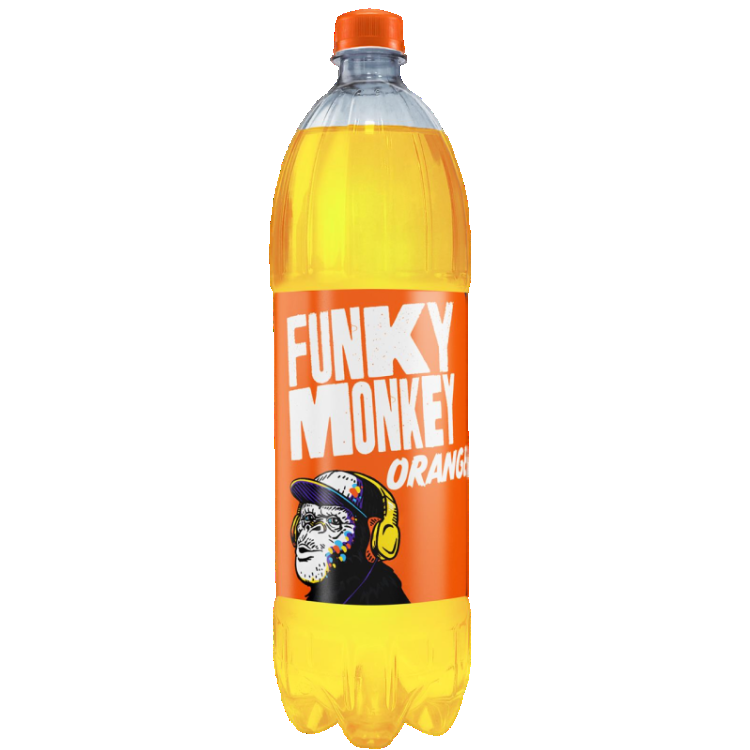 FUNKY MONKEY Orange напиток газированный funky monkey orange 0 5 л