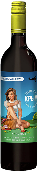 Вино Alma Valley, Picnic Wine 0.75 л