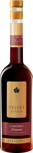 Изображение товара Вино Velvet Season Cabernet 0.5л сладкое красное Россия