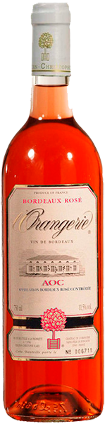 Вино AOC Bordeaux Rose Chateau de L'Orangerie 0.75 л