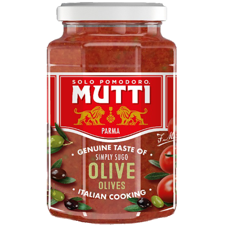 Соус Mutti томатный с оливками, с/б соус томатный долмио 500 г острый ст б