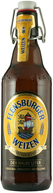 Светлое пиво Flensburger Weizen 0.5 л