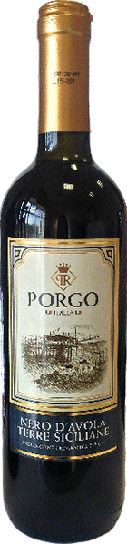Вино Porgo Italia Nero D`Avola 0.75 л