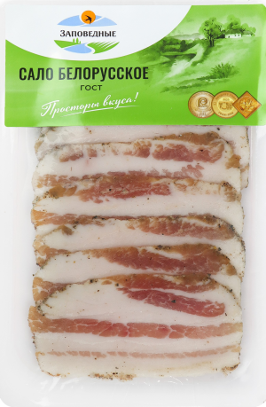 Сало Белорусское ГОСТ нарезка