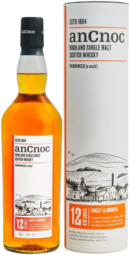 Изображение товара Виски An Cnoc, 12 летней выдержки  в п/у