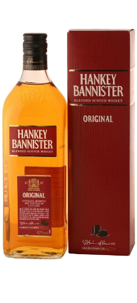 Виски Hankey Bannister в подарочной упаковке 0.5 л