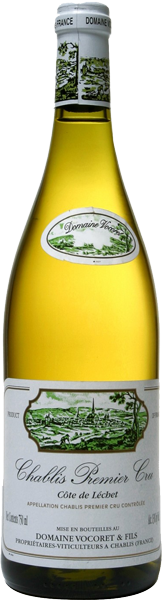 Вино Domaine Vocoret Cote de Lechet Chablis 1-er Cru White Dry 0.75 л