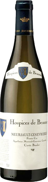 Вино Aegerter Hospices de Beaune Meursault-Genevrieres Premier Cru  Cuvee Baudot 0.75 л
