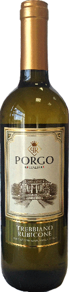 Вино Porgo Italia Trebbiano Rubicone 0.75 л