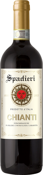 Вино Chianti DOCG Spadieri, Rosso Secco 0.75 л