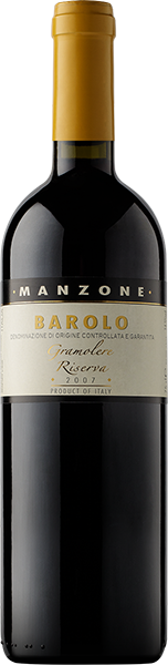 Вино Manzone, Gramolere Barolo DOCG Riserva 0.75 л
