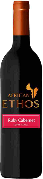 Вино African Ethos Ruby Cabernet Red Dry 0.75 л