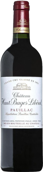 Вино Chateau Haut-Bages Liberal, Grand Cru Classe Pauillac, AOC 0.75 л