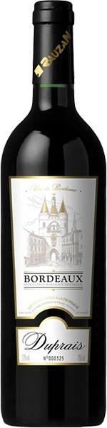 Вино Duprais, Rouge, Bordeaux AOC 0.75 л