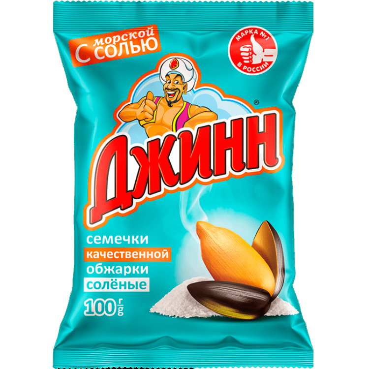 Семечки Джинн жареные солёные
