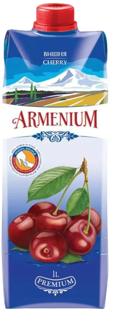 Сок Армениум вишневый неосветленный 1 л