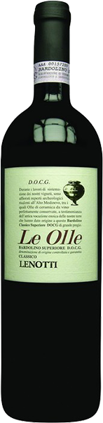 Вино Lenotti, Le Olle, Bardolino Superiore DOCG Classico 0.75 л