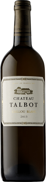 Вино Caillou Blanc du Chateau Talbot, Bordeaux AOC 0.75 л