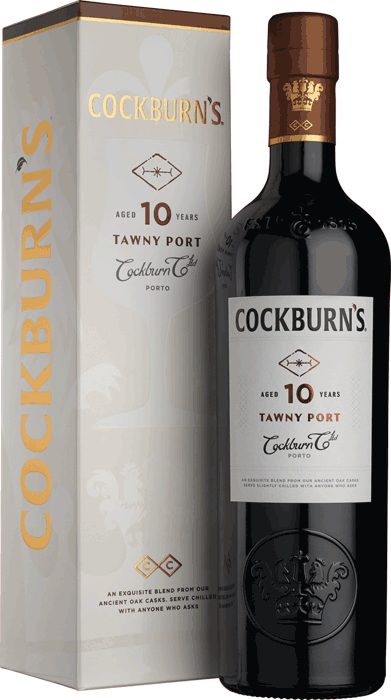 Изображение товара Портвейн Cockburn's 10 YO Tawny Port в подарочной упаковке