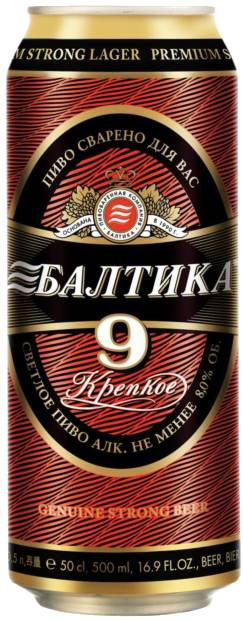 Изображение товара Светлое пиво Балтика 9 Крепкое