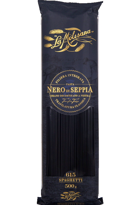 Изображение товара Макароны 15 La Molisana SPAGHETTI AL NERO Спагетти с чернилами каракатицы Изображение товара Макароны 15 La Molisana SPAGHETTI AL NERO Спагетти с чернилами каракатицы