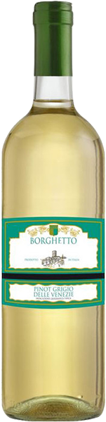 Вино Bonacchi, Borghetto Pinot Grigio delle Venezie IGT 0.75 л