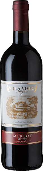 Вино Villa Visco, Merlot, Veneto IGP  2015 0.75 л
