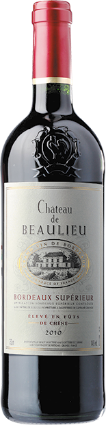 Вино Chateau de Beaulieu, Bordeaux Superieur AOC 0.75 л