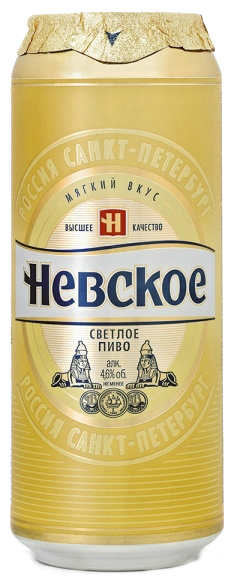 Светлое пиво Балтика Невское 0.5 л