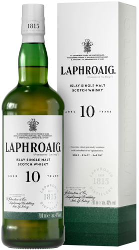Изображение товара Виски Laphroaig 10 Single Islay Malt в п/у