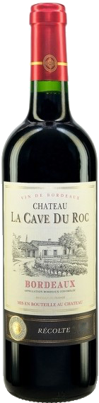 Вино Chateau La Cave Du Roc, Bordeaux, AOC 0.75 л