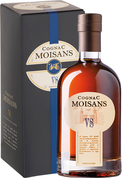 Коньяк Moisans, VS, в подарочной упаковке 0.7 л