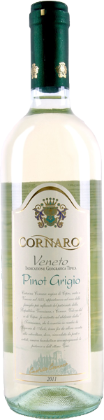 Вино Cornaro, Pinot Grigio Veneto 0.75 л