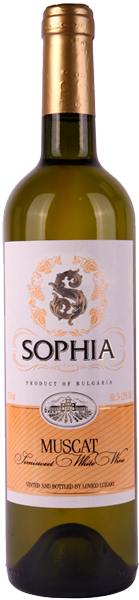 Вино Sophia Muscat White Semi-Sweet 0.75 л