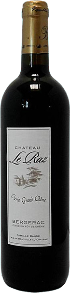 Вино Chateau Le Raz, Cuvee Grand Chene Rouge, Bergerac AOC 0.75 л