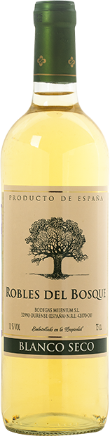 Вино Robles Del Bosque белое сухое 0.75 л