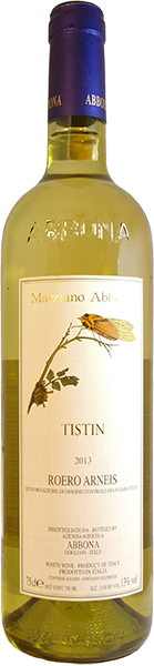 Вино Roero Arneis DOCG Abbona Tistin 0.75 л