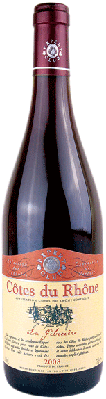 Вино Expert Club, Cotes du Rhone AOC Rouge 0.75 л